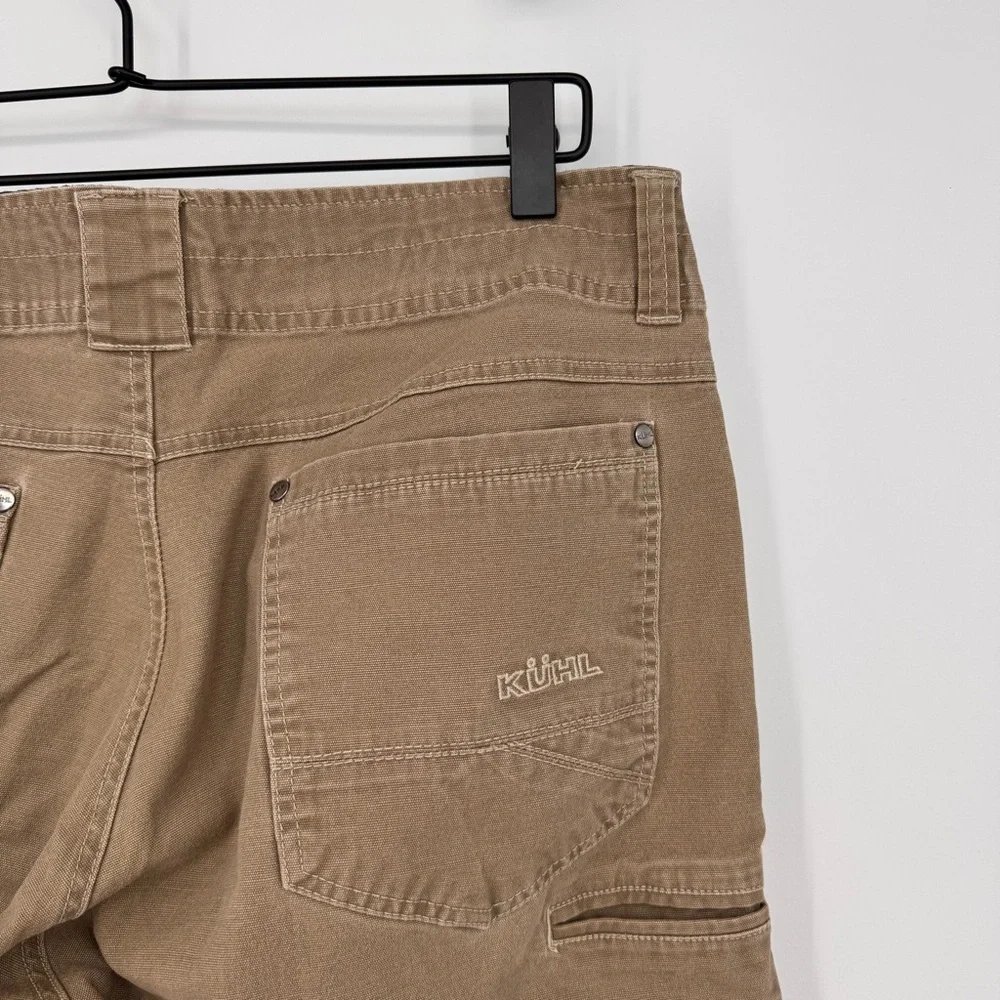 Kuhl Kanvas Vintage Patina Jeans Tan‎ Size 34W x 29.75L